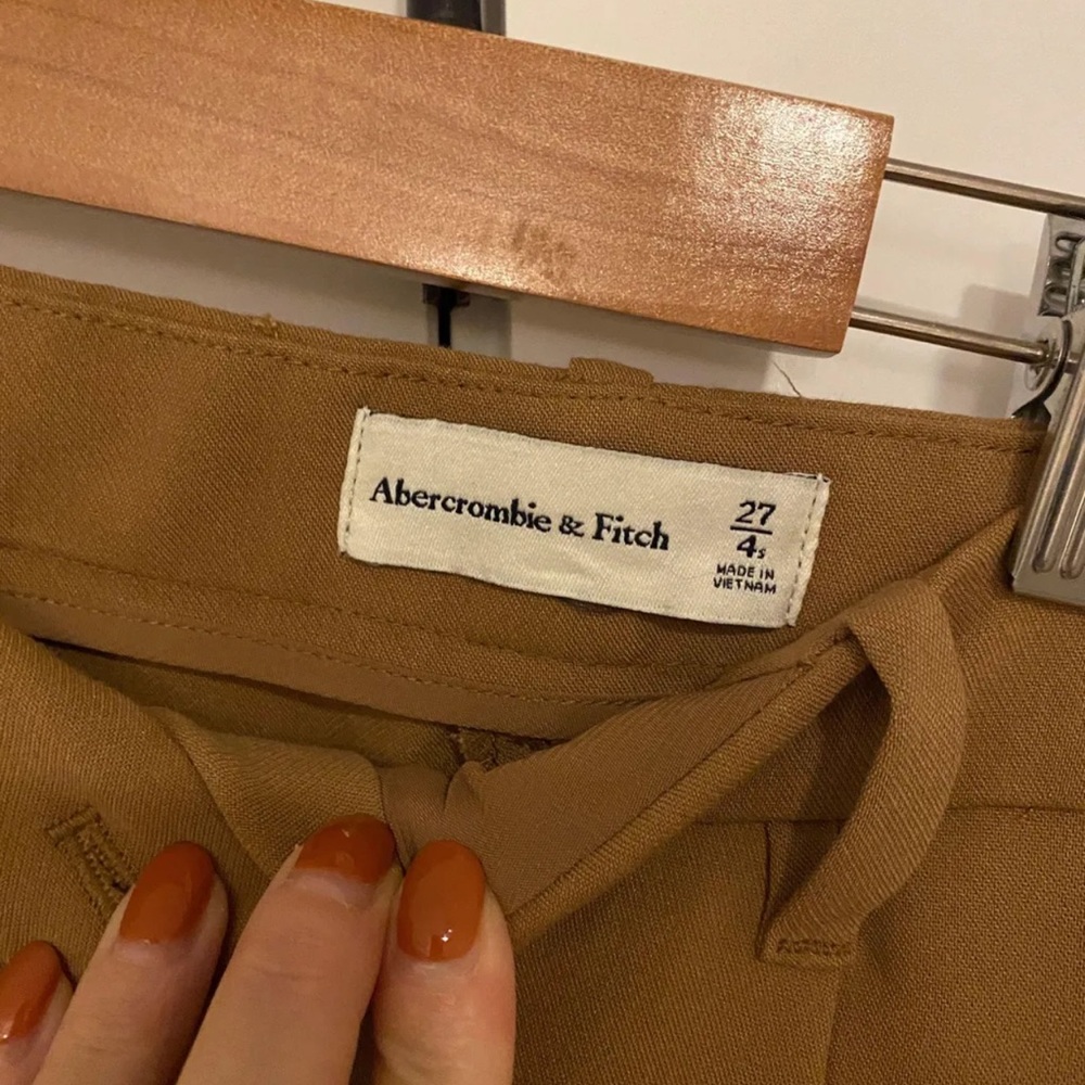 Abercrombie criss cross waist trouser